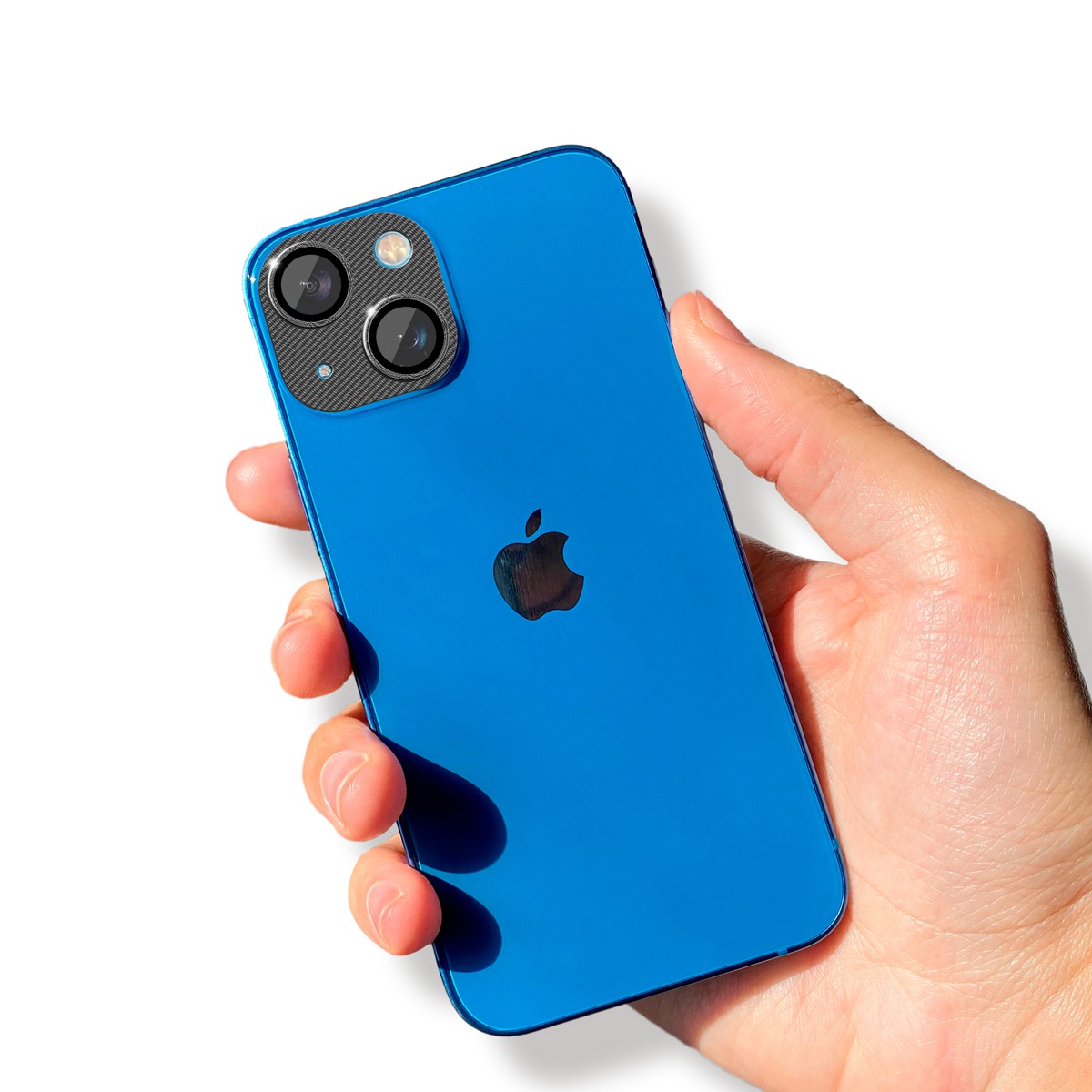 Protetor de Lente de Câmera de Alumínio para iPhone 14 Plus - Preta - Gshield