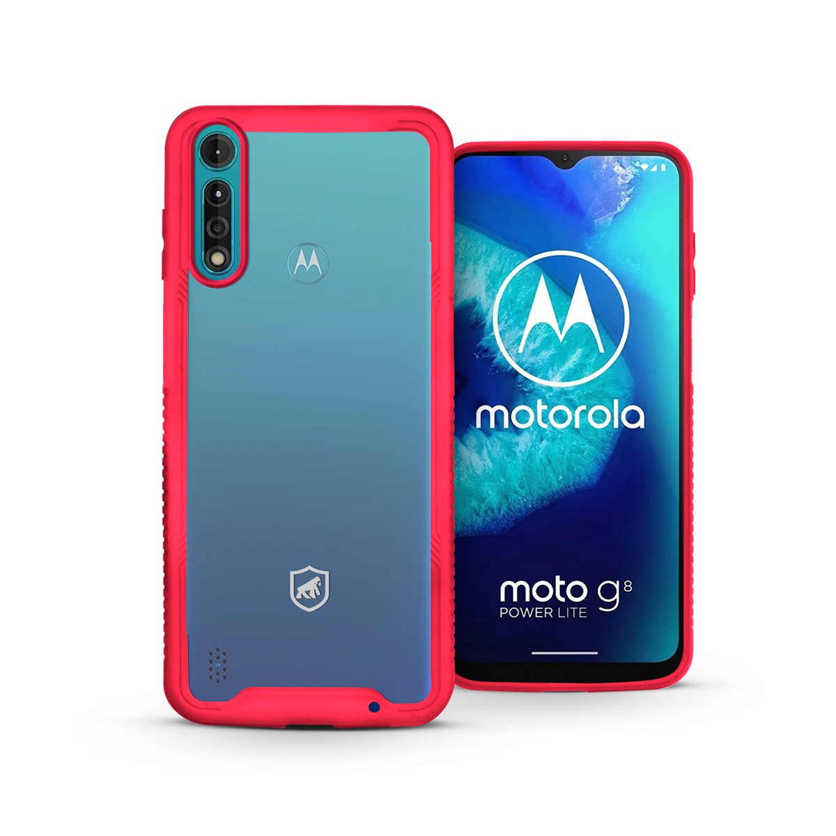 Capa para Motorola Moto G8 Power Lite - Stronger Rosa - Gshield