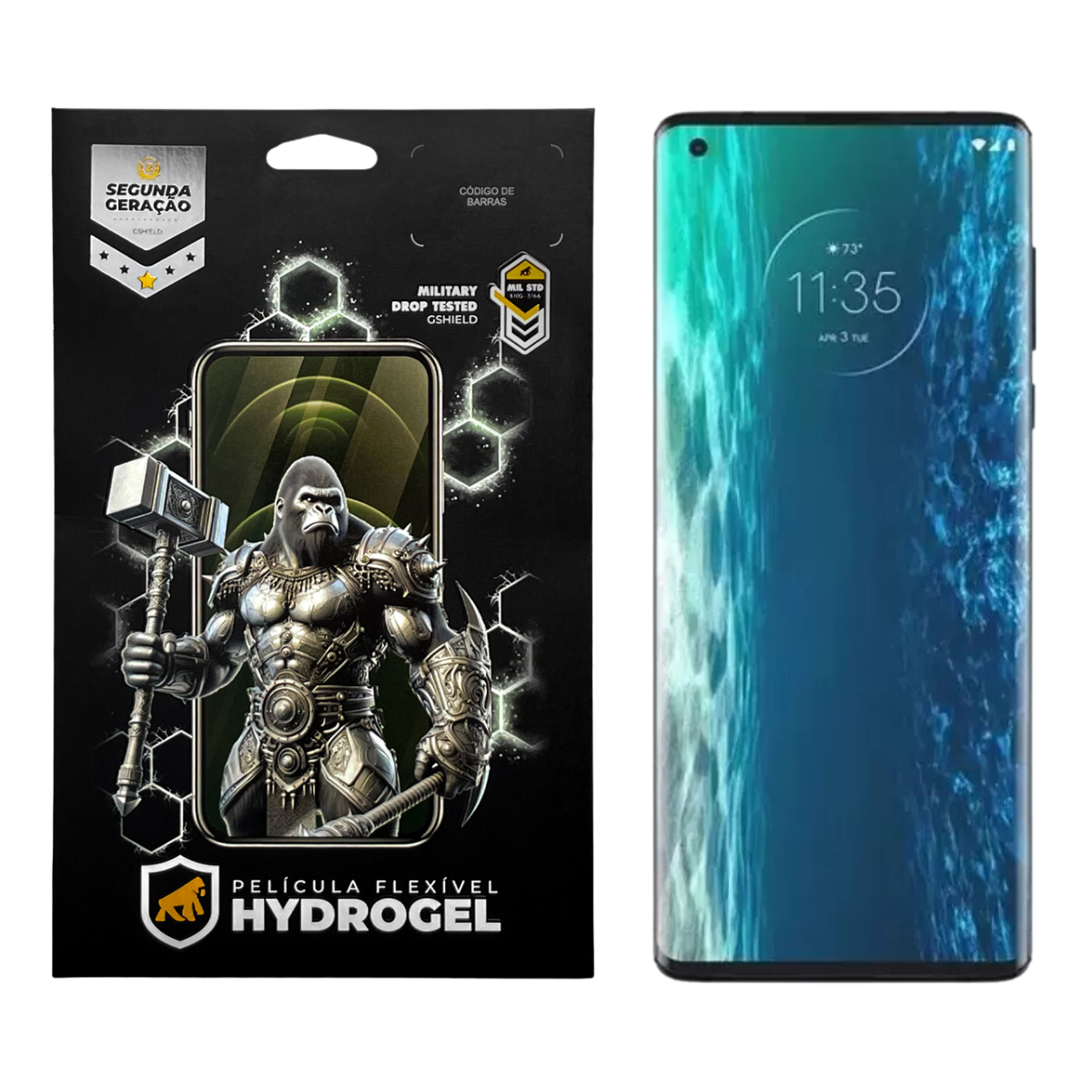 Película para Motorola Edge - Hydrogel HD - Gshield
