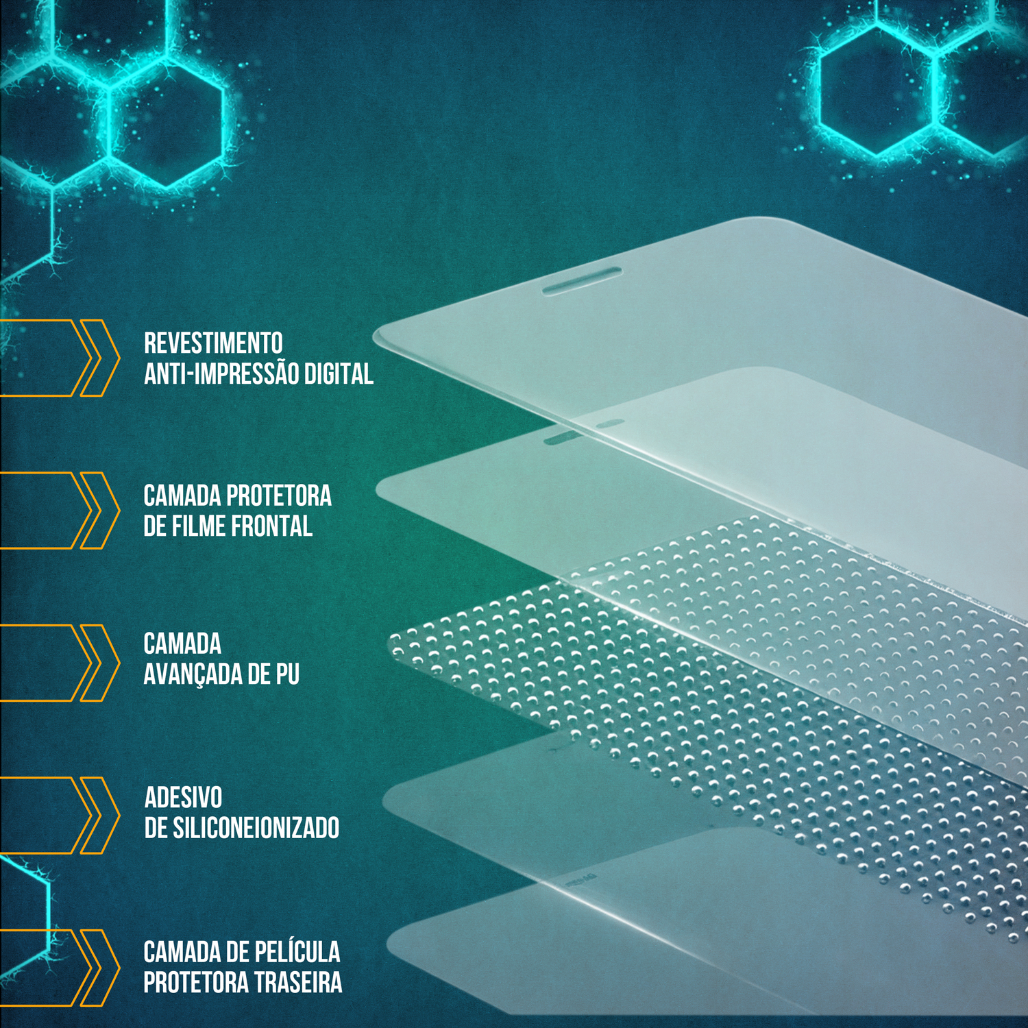 Película para Oppo Reno 7 - Traseira Hydrogel HD - Gshield