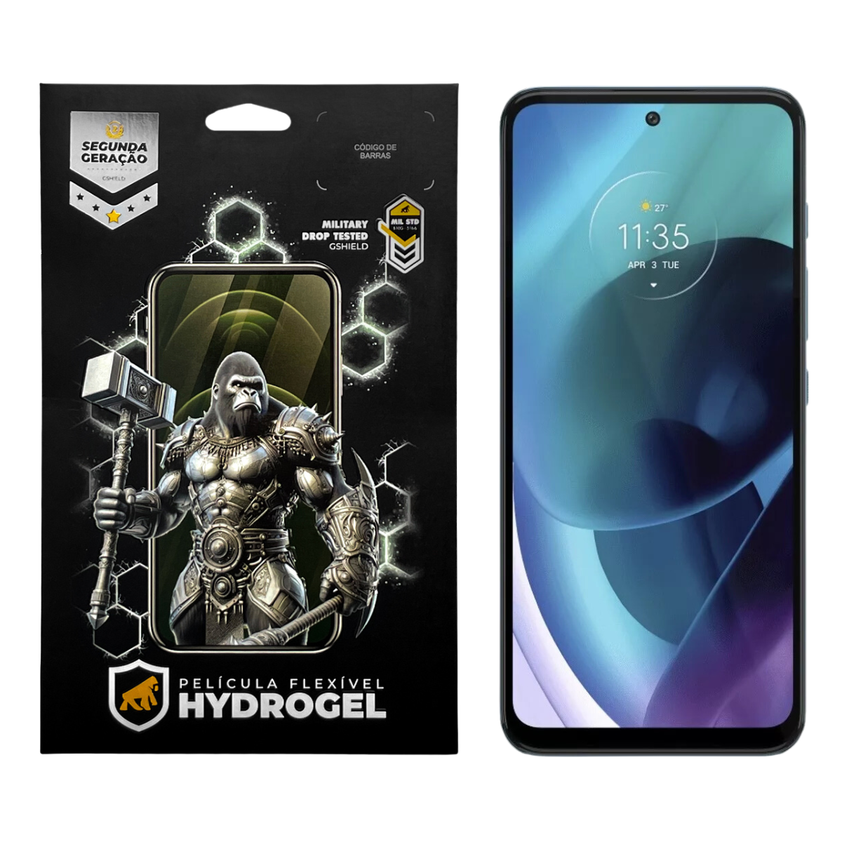 Película para Motorola Moto G71 5G - Hydrogel HD - Gshield