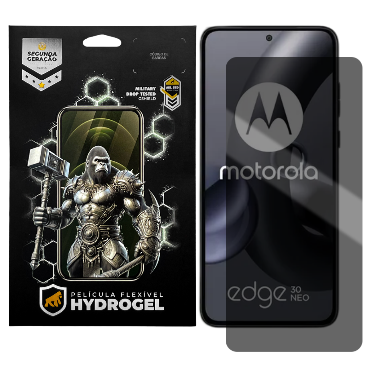 Película para Motorola Edge 30 Neo 5G - Privacidade Hydrogel - Gshield