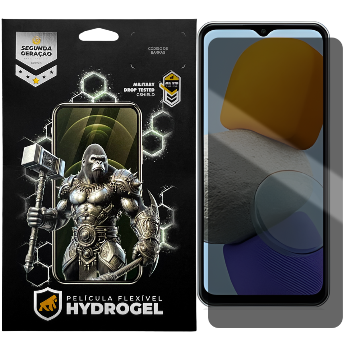 Película para Samsung Galaxy M23 - Privacidade Hydrogel - Gshield