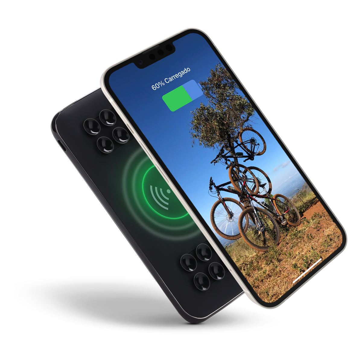 Carregador Portátil Wireless Spider - 10.000mAh - Gshield - foto 3