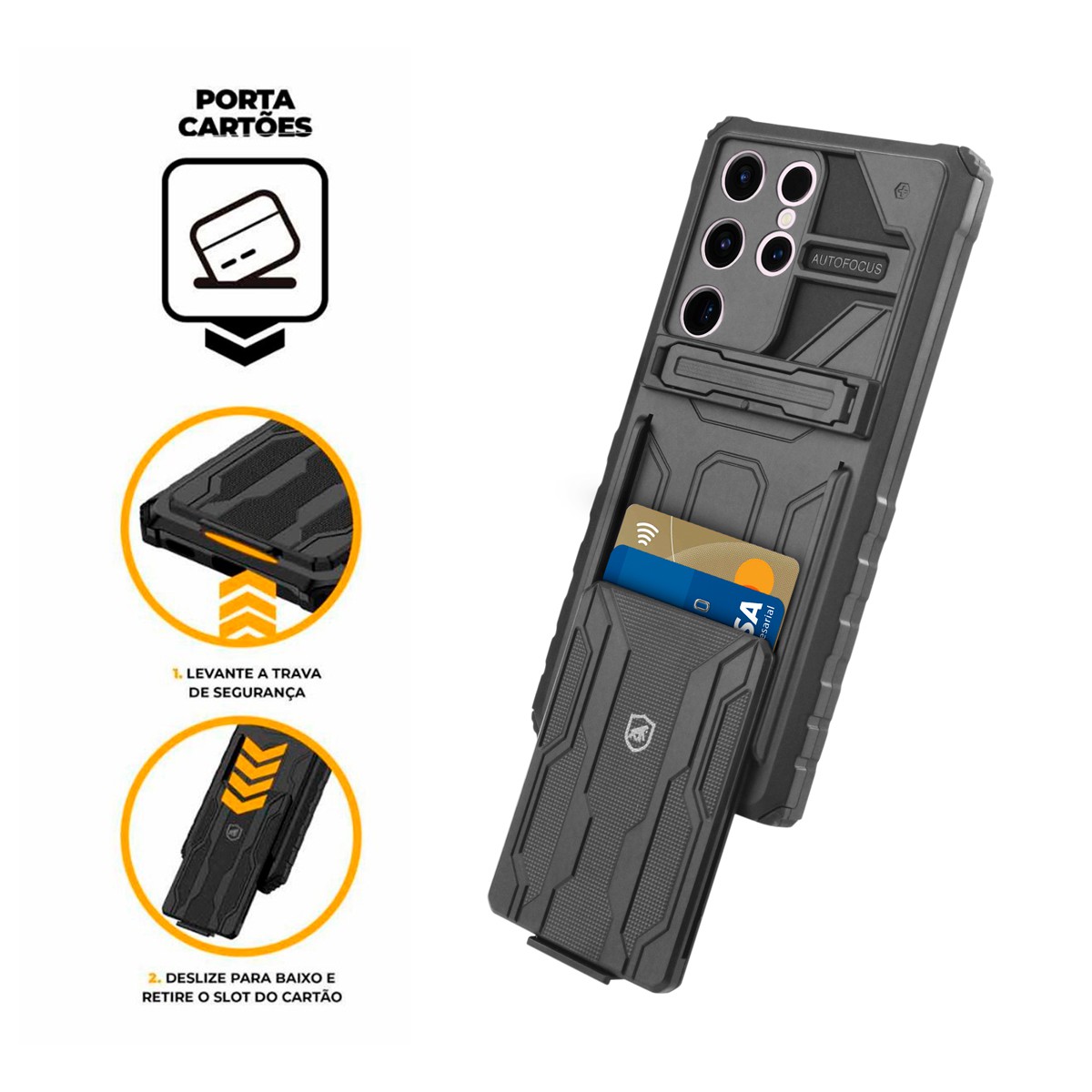Capa para Samsung Galaxy S23 Ultra - Snap Guardian - Gshield - foto 6