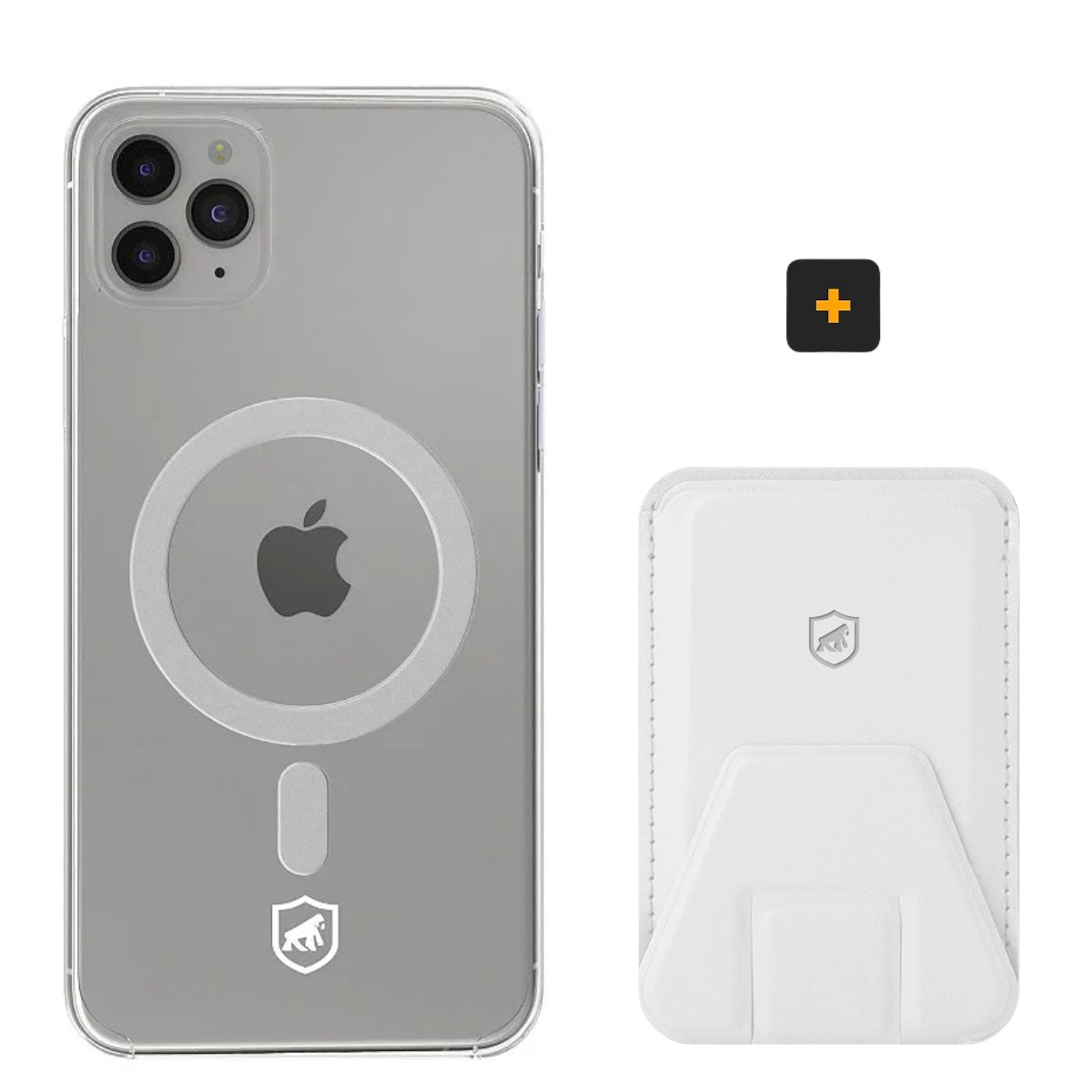 Kit Magsafe - Capa e Carteira com Kickstand para iPhone 11 Pro Max - Gshield