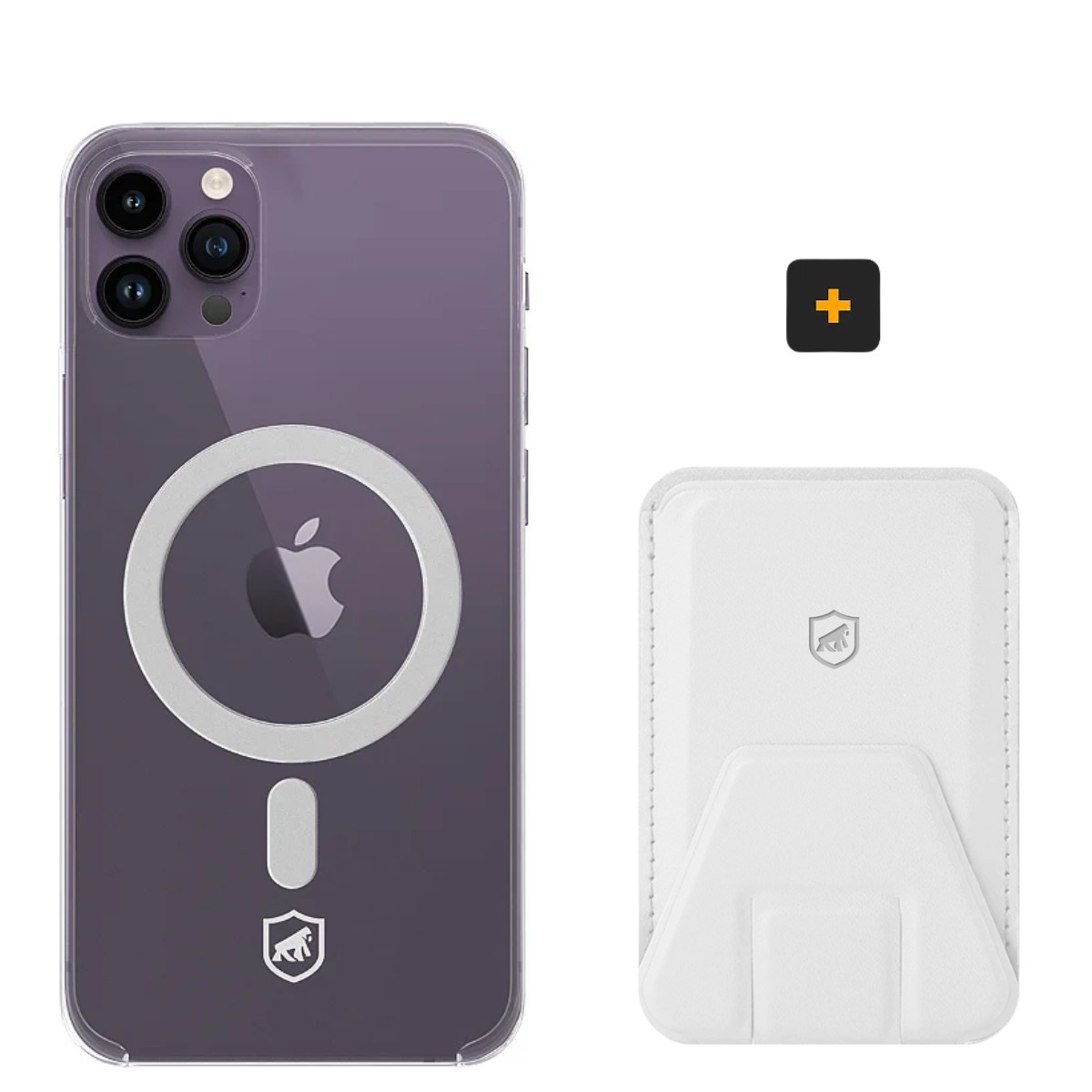 Kit Magsafe - Capa e Carteira com Kickstand para iPhone 14 Pro Max - Gshield