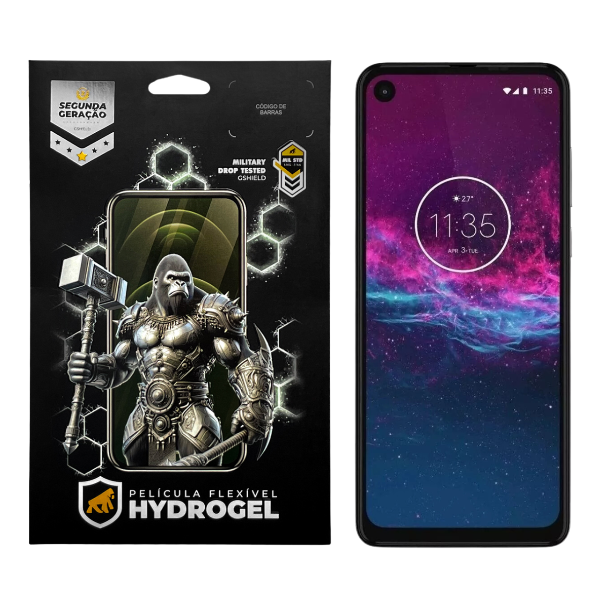 Película para Motorola One Action - Hydrogel HD - Gshield