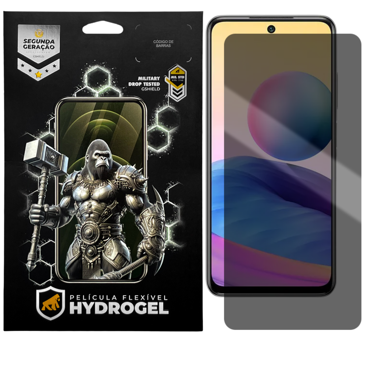 Película para Xiaomi Redmi Note 10 5G - Privacidade Hydrogel - Gshield