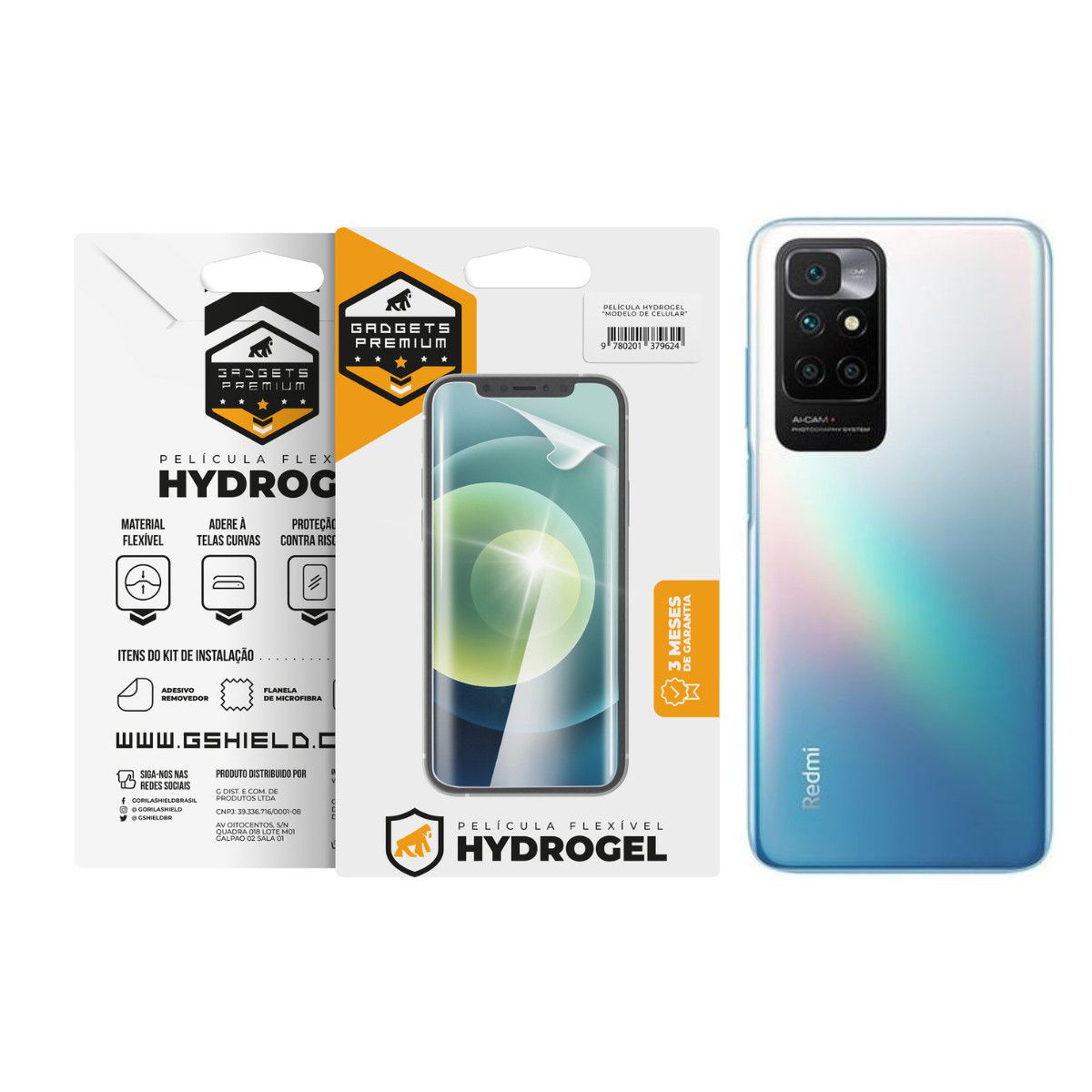 Película para Xiaomi Redmi Note 11E - Traseira Hydrogel HD- Gshield