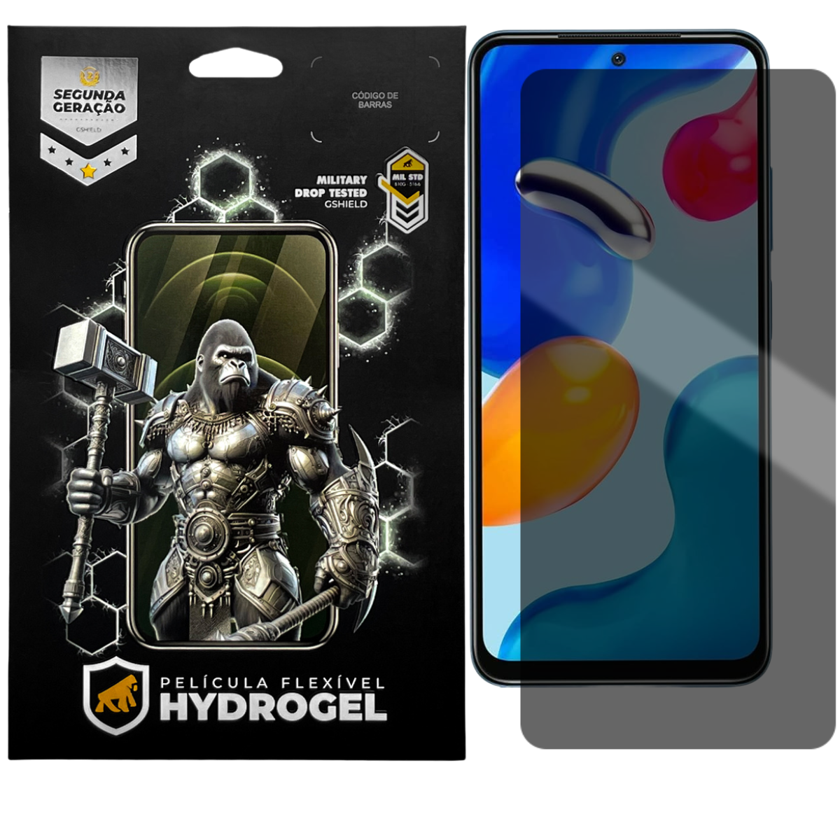 Película para Xiaomi Redmi Note 11S - Privacidade Hydrogel - Gshield