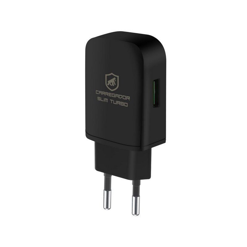 Carregador Turbo Slim USB-A QC 3.0 18W - Gshield