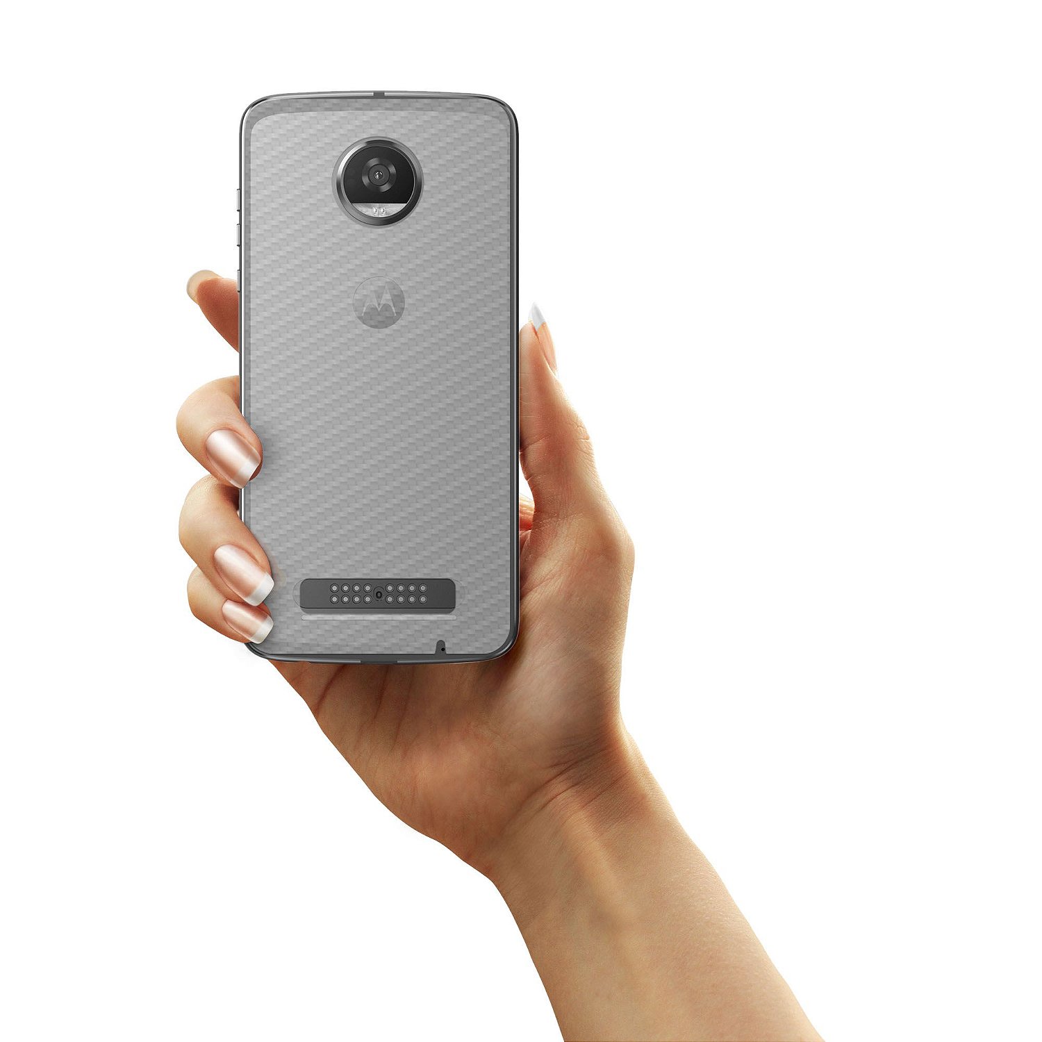 Película para Motorola Moto Z2 Play - Traseira de Fibra de Carbono - Gshield - foto 3