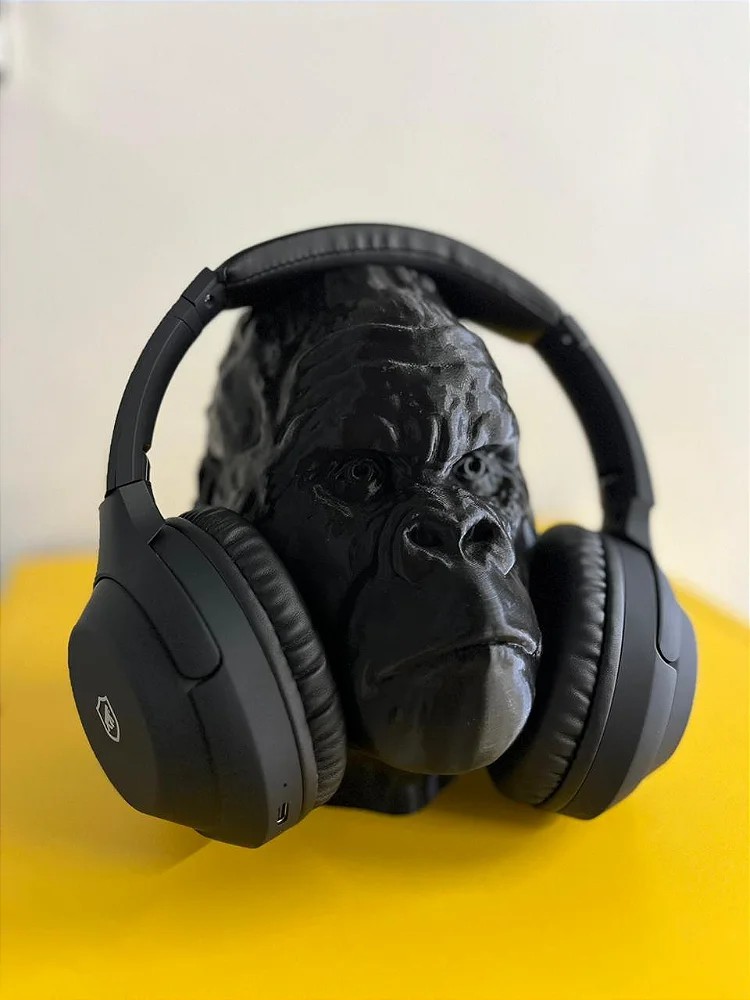Suporte para Headphone / Headset - Busto de Gorila - Gshield - foto 2