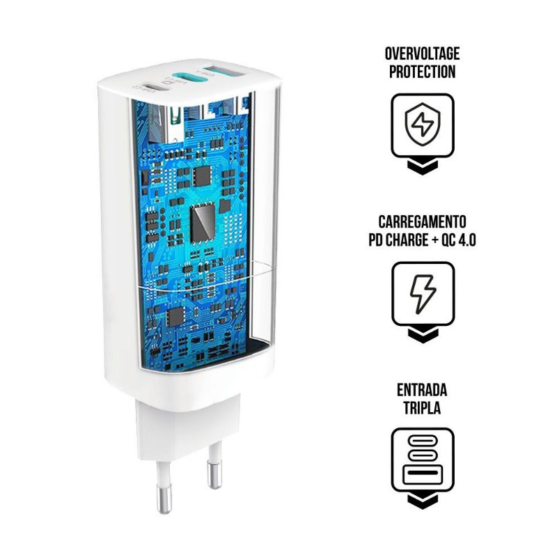 Carregador para Notebook Compaq - Turbo Tank Power 4.0 65W - Gshield