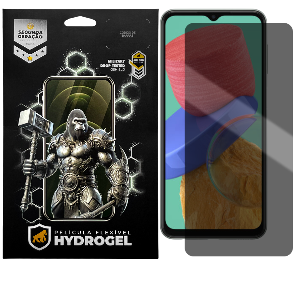 Película para Samsung Galaxy M33 - Privacidade Hydrogel - Gshield
