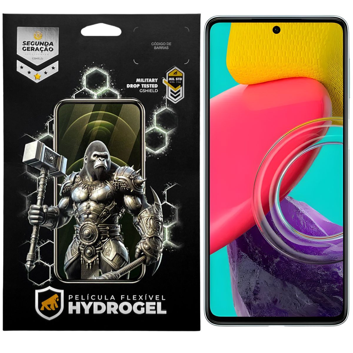 Película para Samsung Galaxy M53 5G - Hydrogel HD - Gshield