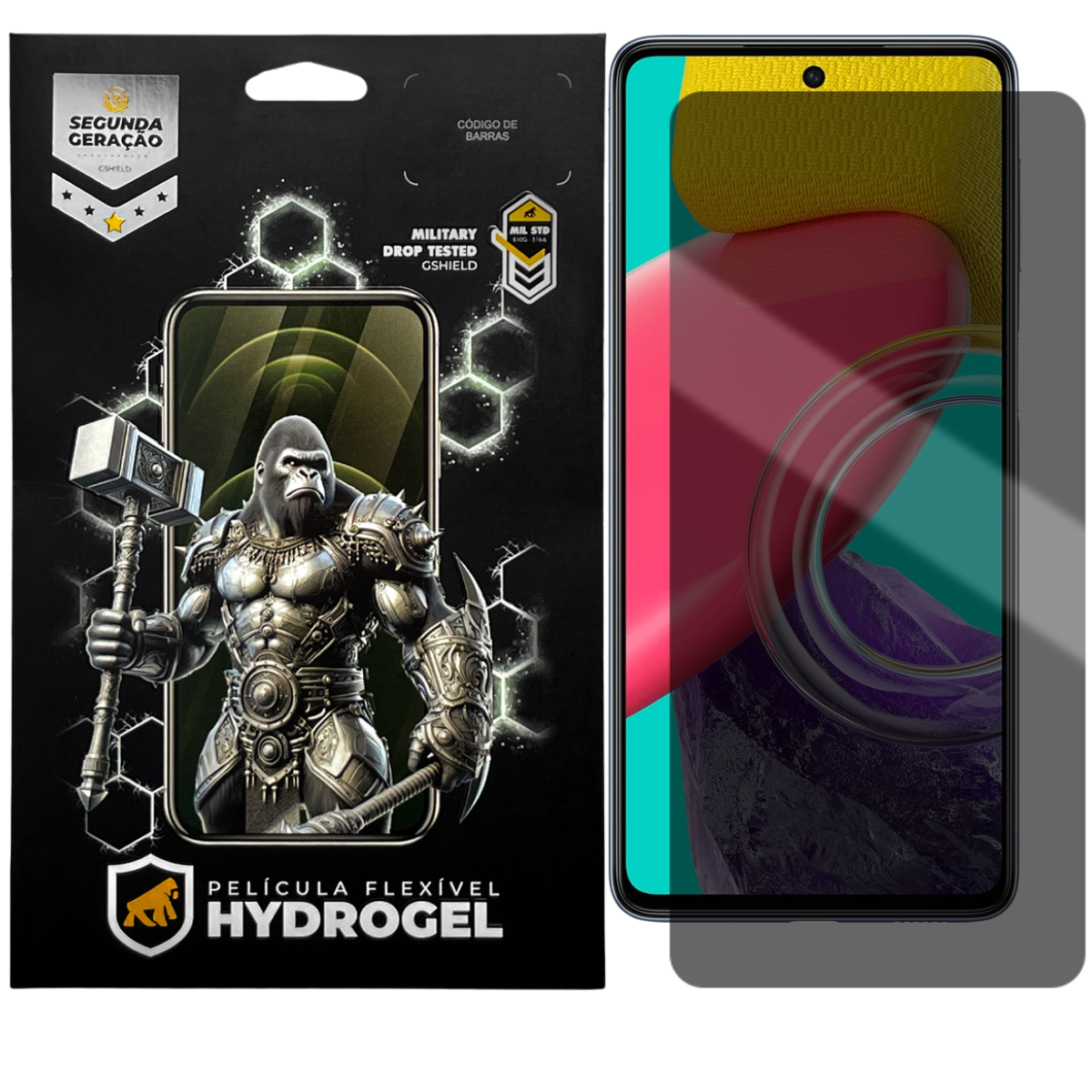 Película para Samsung Galaxy M53 5G - Privacidade Hydrogel - Gshield