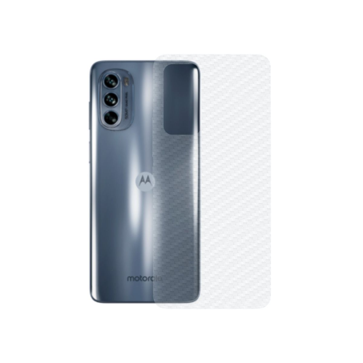 Película para Motorola Moto G62 5G - Traseira de Fibra de Carbono - Gshield