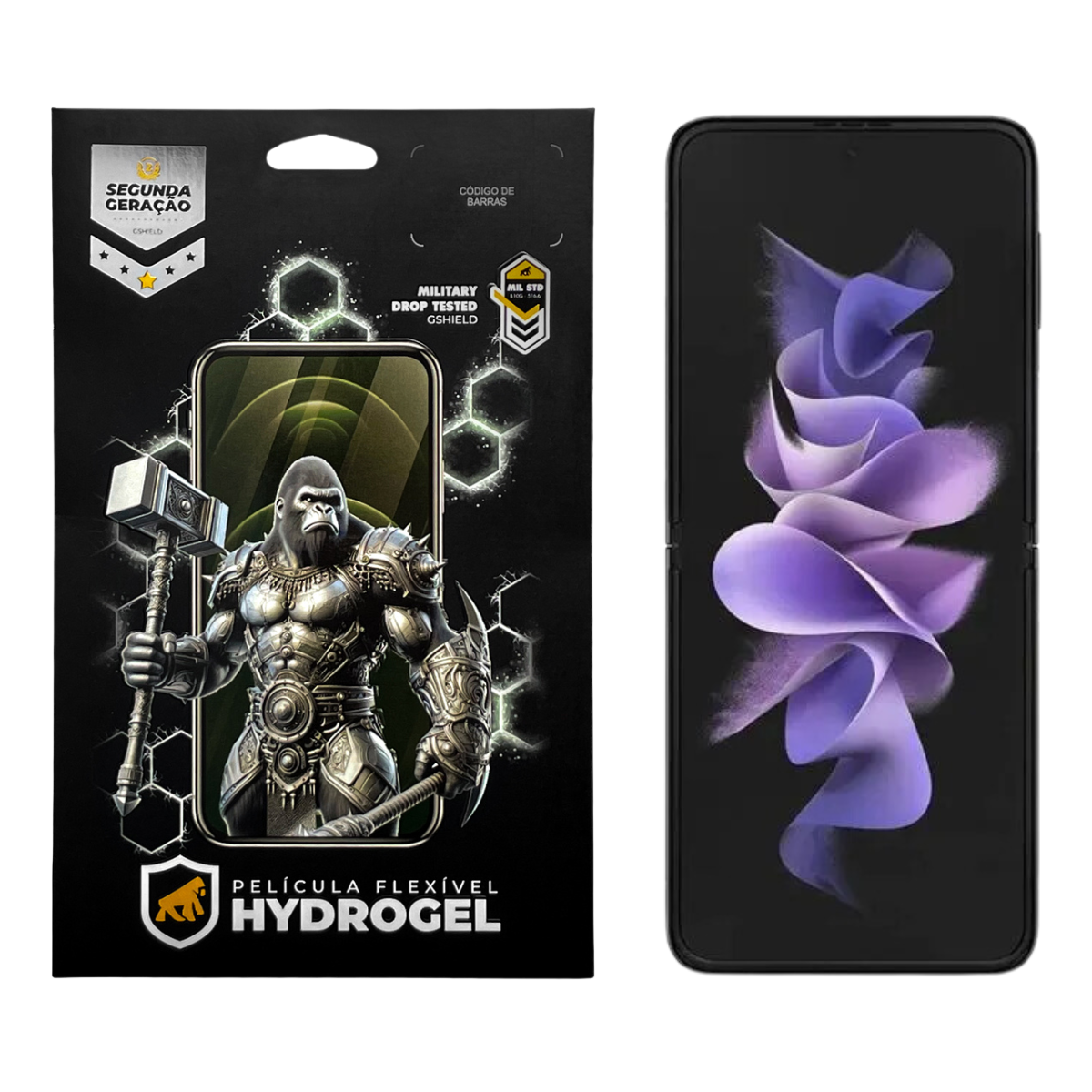 Película para Samsung Galaxy Z Flip 3 5G - Hydrogel HD - Gshield