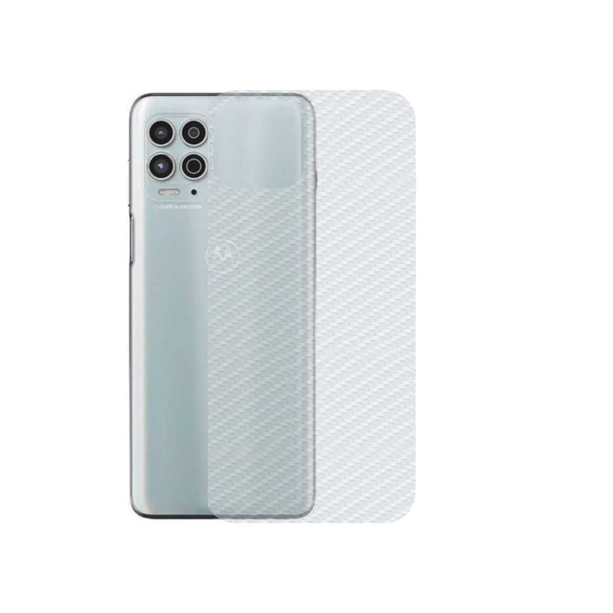 Película para Motorola Moto G100 5G - Traseira de Fibra de Carbono - Gshield