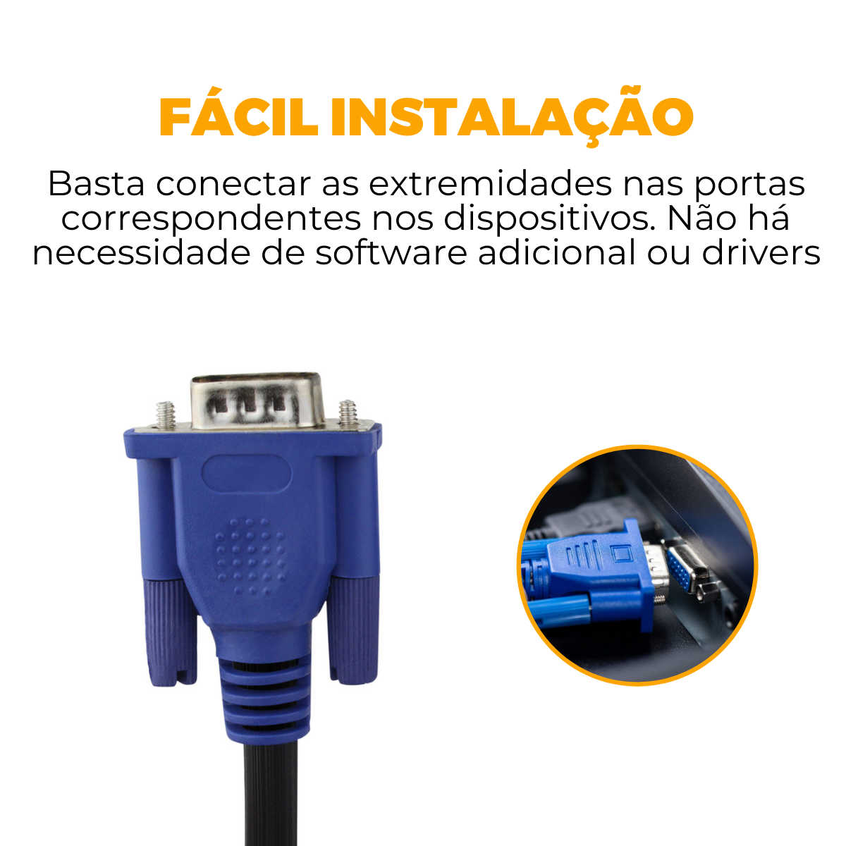Cabo VGA - 1,7m - Gshield