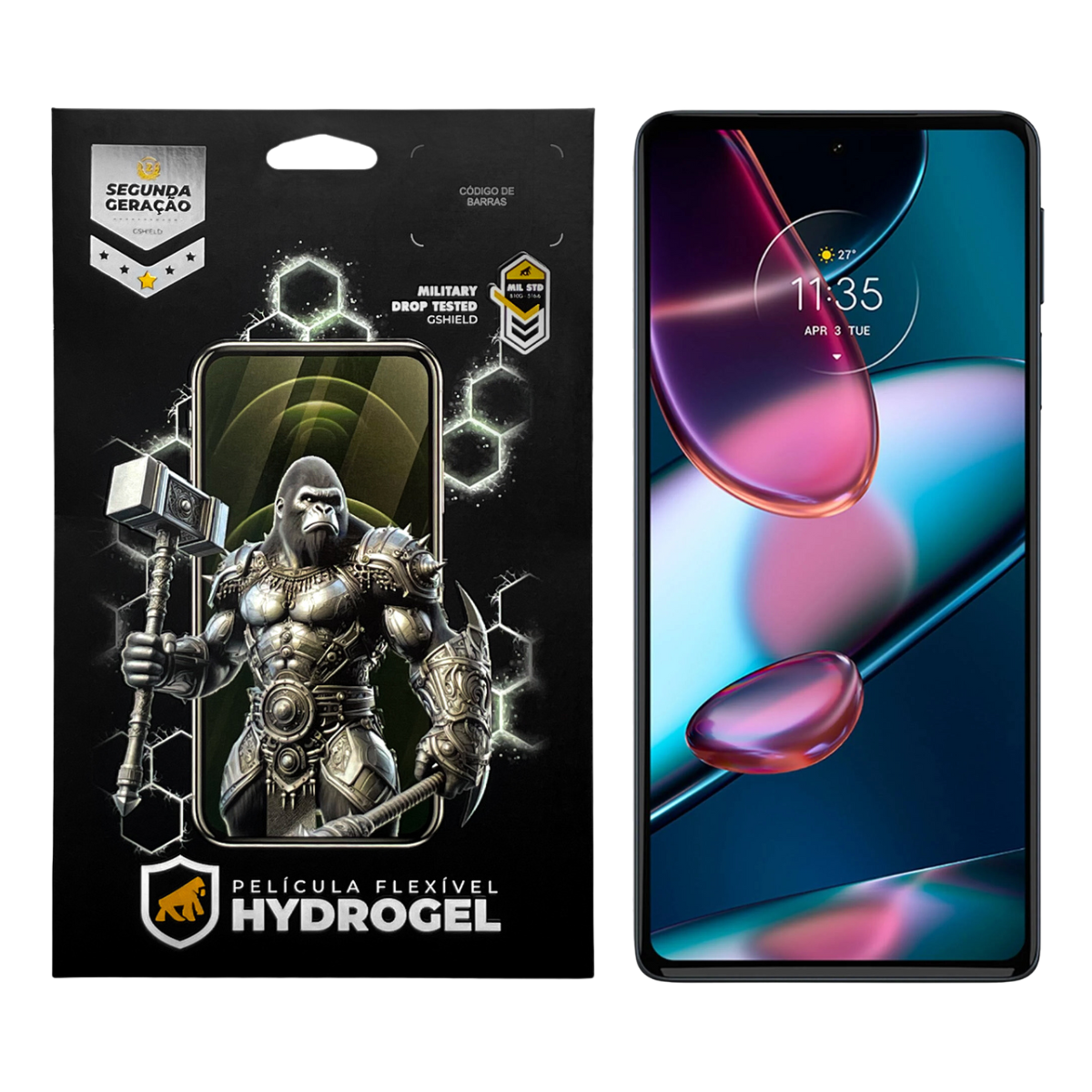 Película para Motorola Edge 30 Pro 5G - Hydrogel HD - Gshield