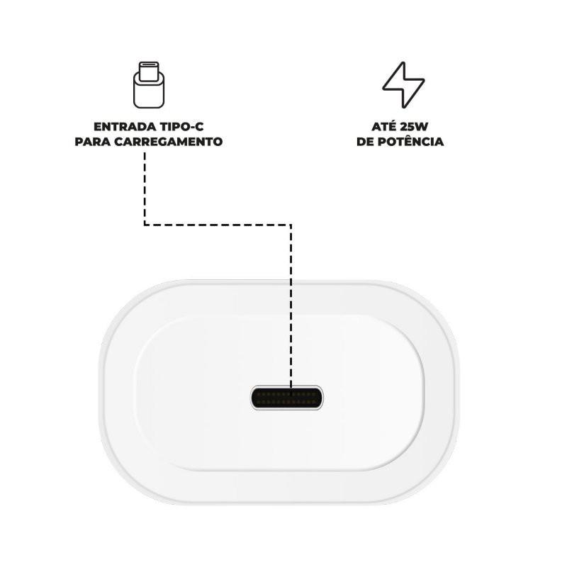 Carregador Samsung original Gshield - Branco - foto 4
