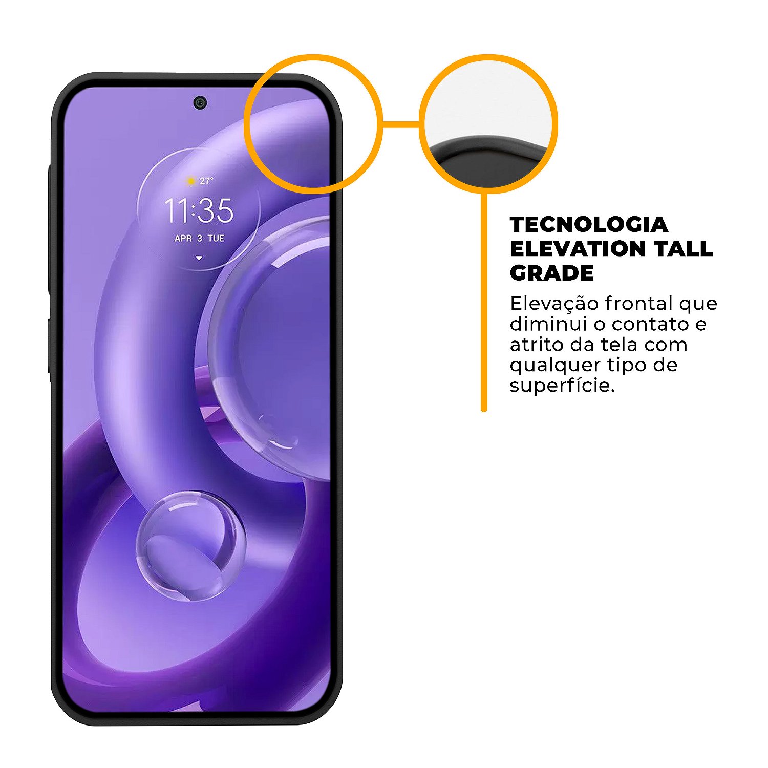 Capa para Motorola Moto Edge 30 Neo 5G - Dinamic Cam Protection - Gshield