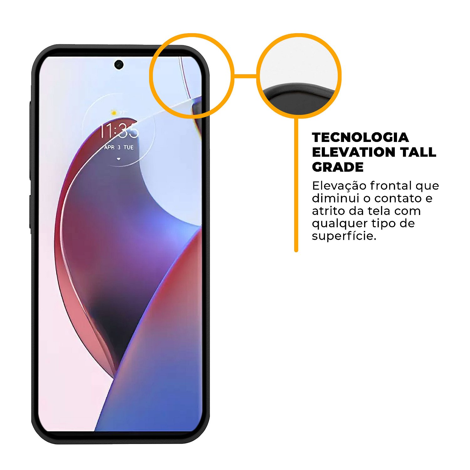 Capa para Motorola Moto Edge 30 Ultra 5G - Dinamic Cam Protection - Gshield