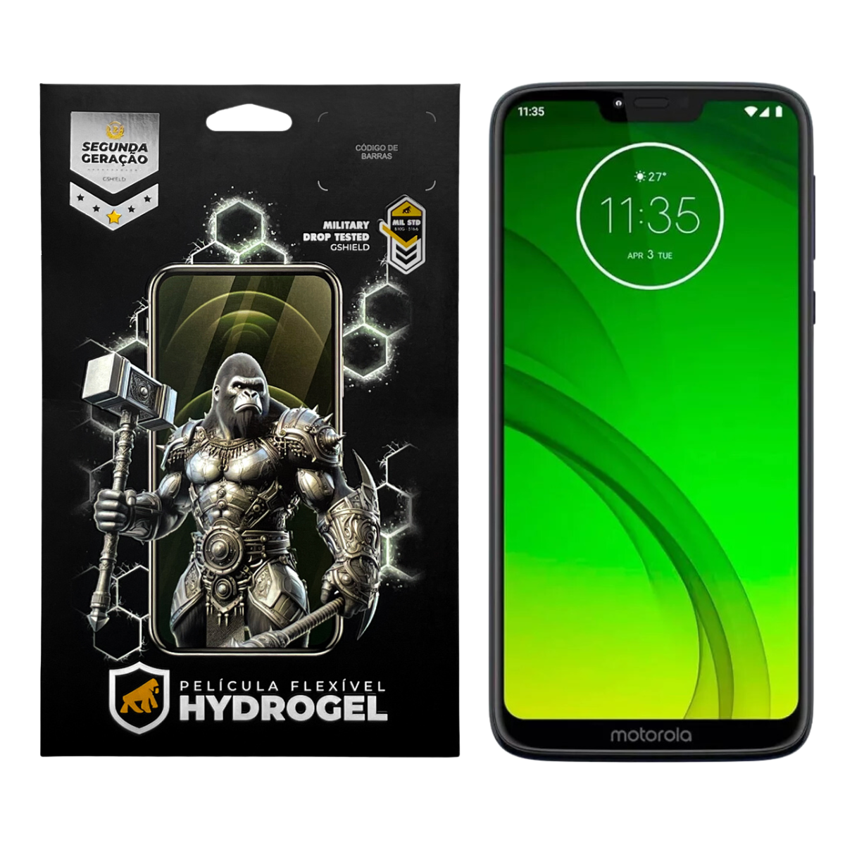Película para Motorola Moto G7 Power - Hydrogel HD - Gshield