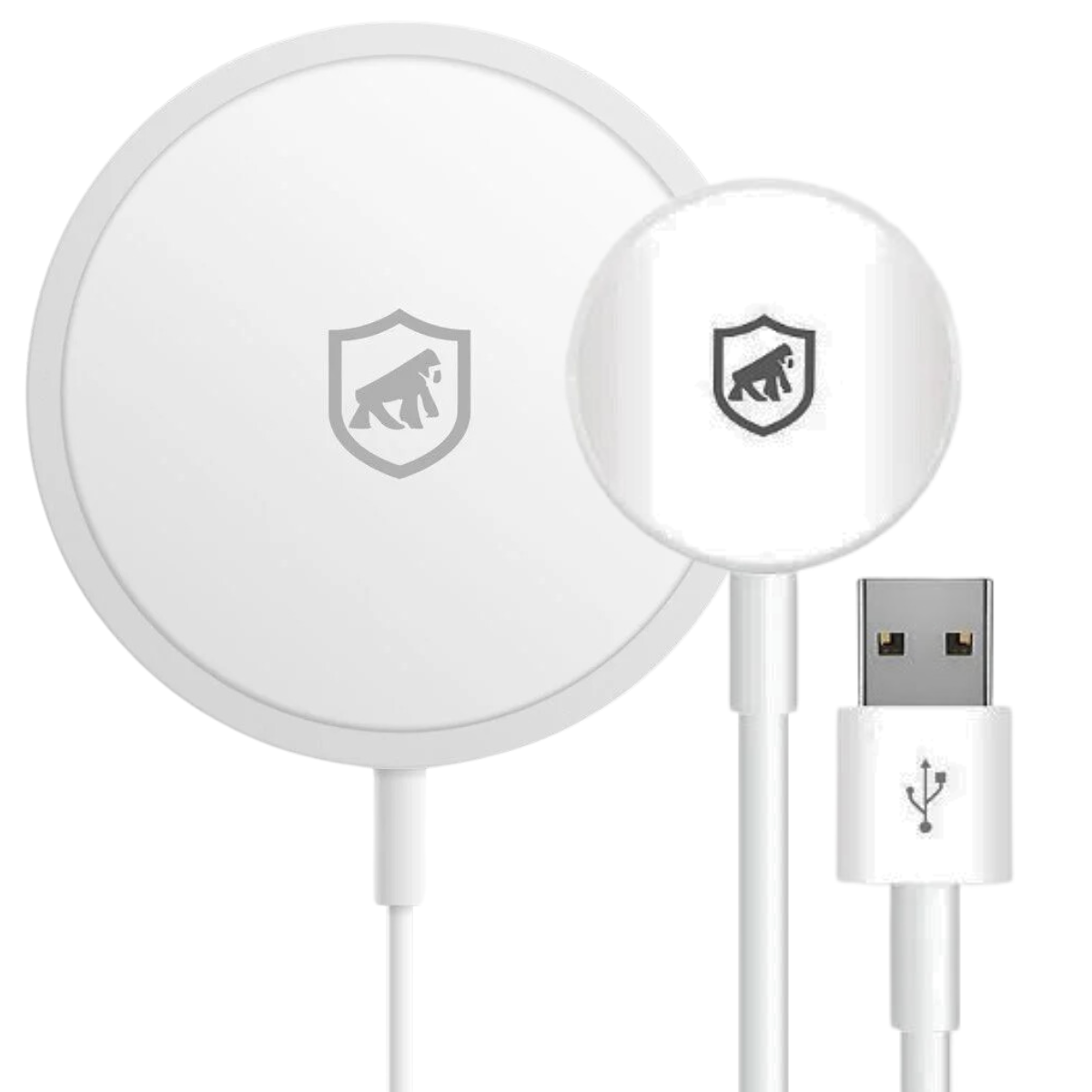 Kit Carregador Universal para Apple Watch + Carregador Wireless Magsafe Magnético - Gshield