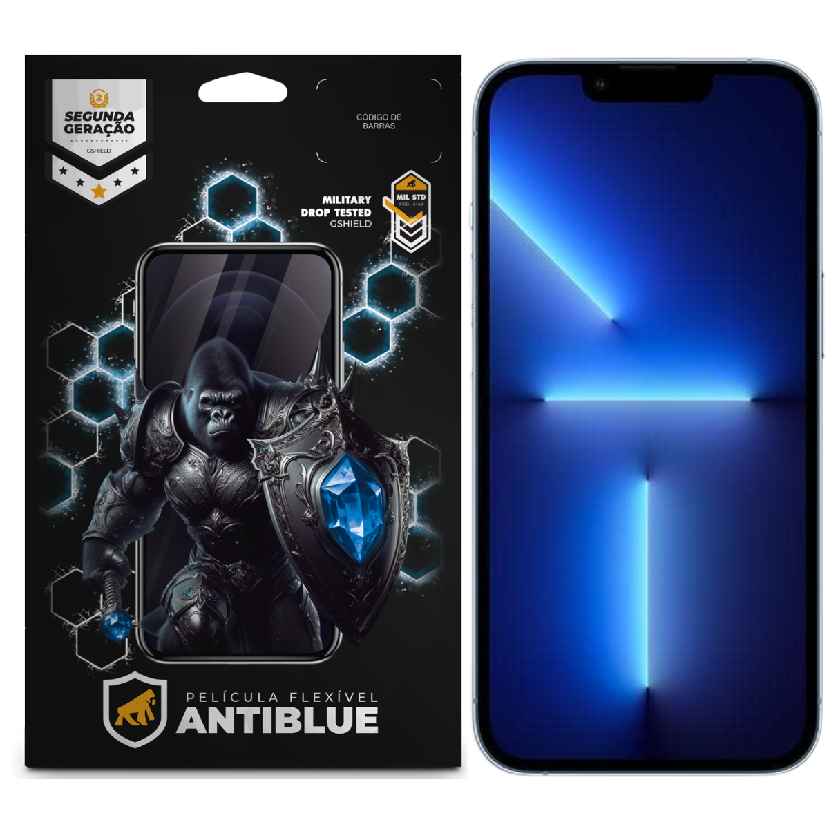 Película para iPhone 13 Pro - AntiBlue - Gshield