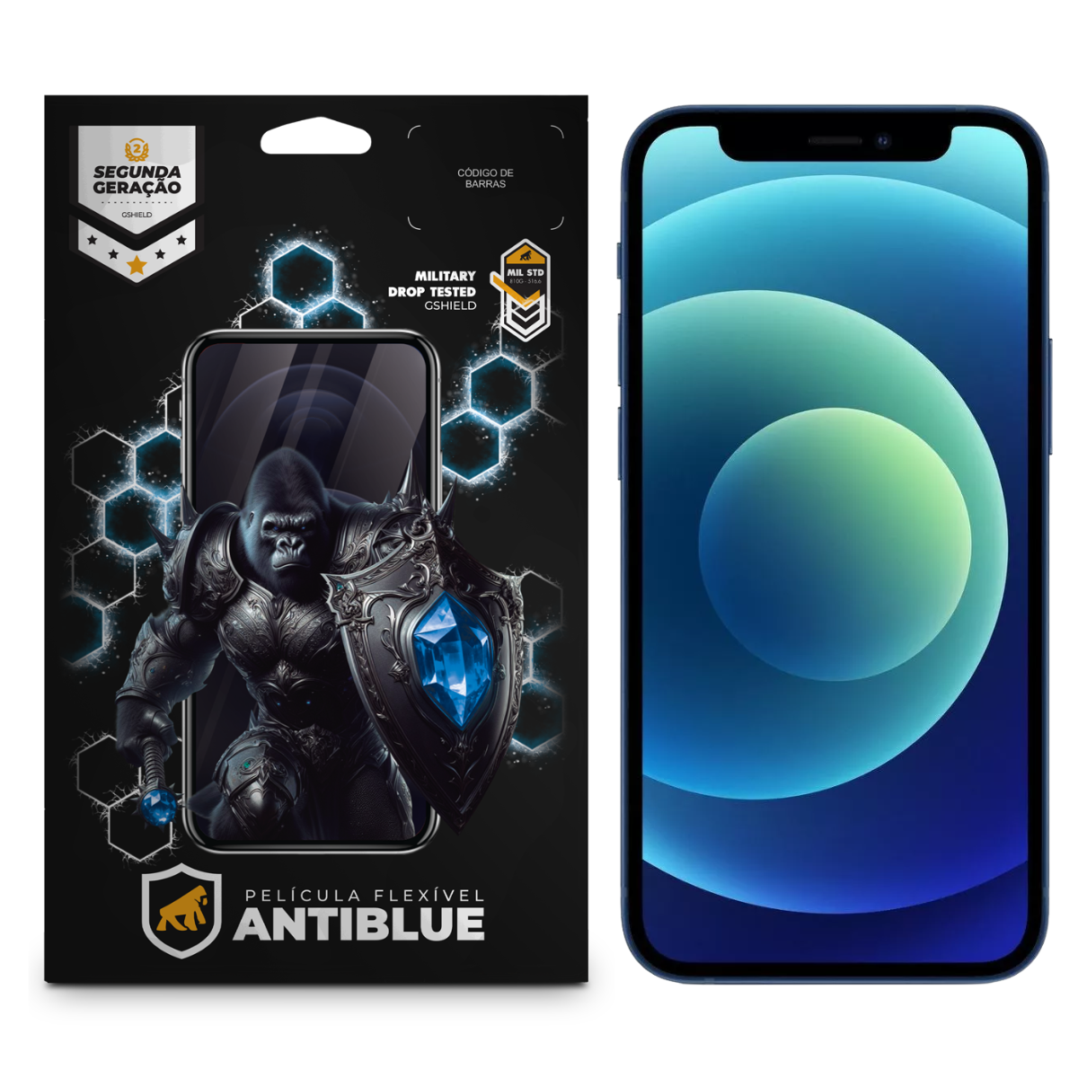 Película para iPhone 12 Mini - AntiBlue - Gshield