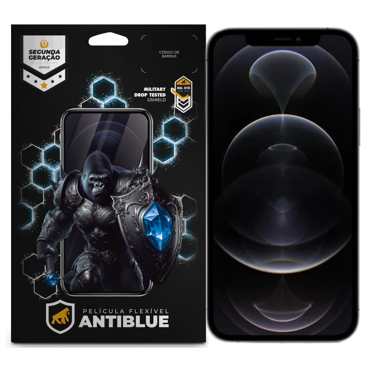 Película para iPhone 12 Pro - AntiBlue - Gshield