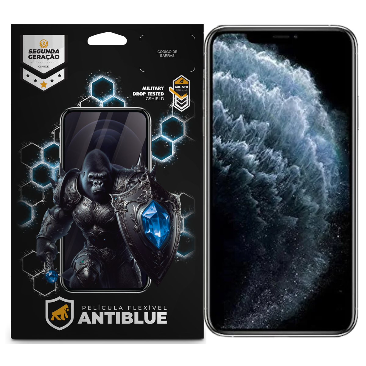 Película para iPhone 11 Pro Max - AntiBlue - Gshield
