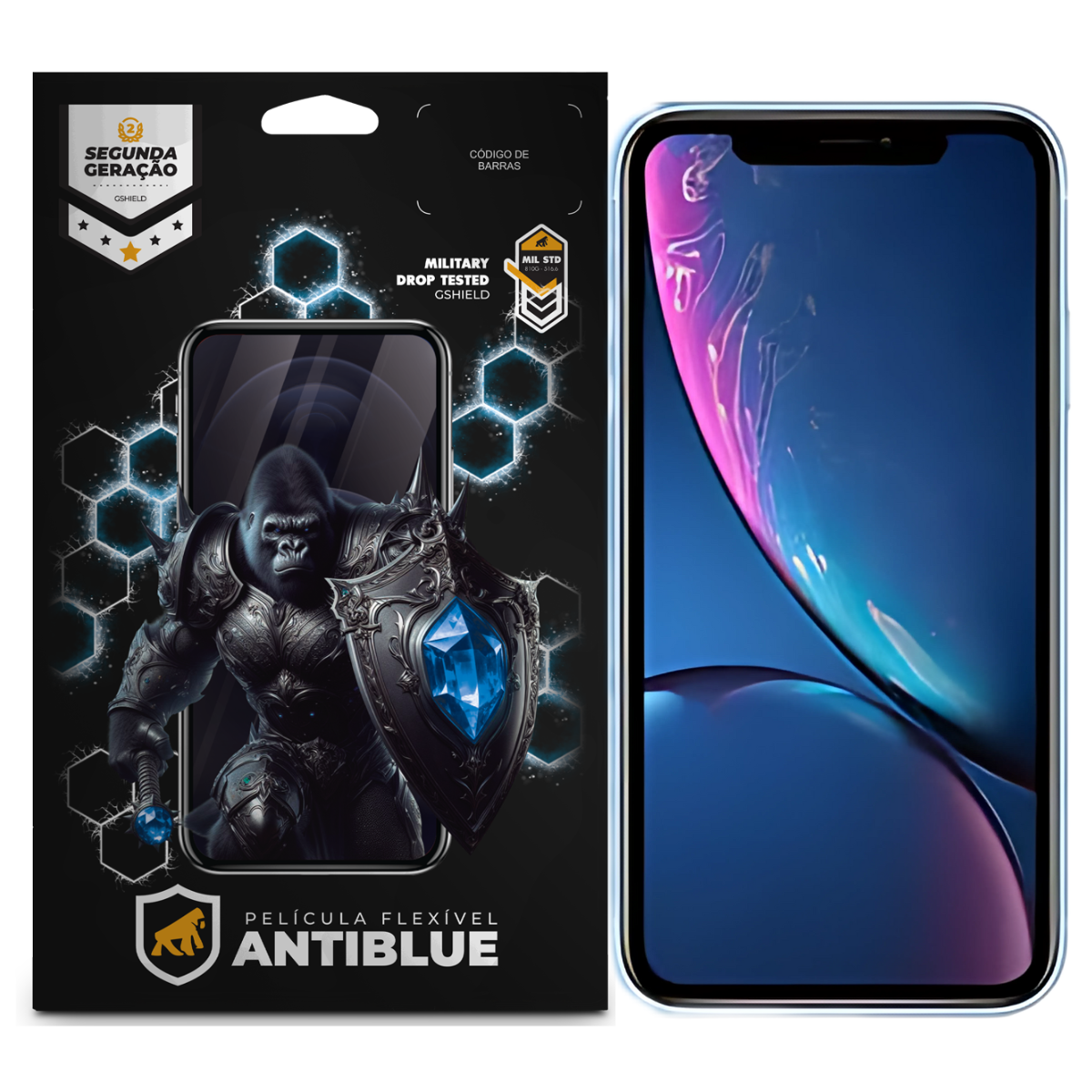 Película para iPhone XR - AntiBlue - Gshield
