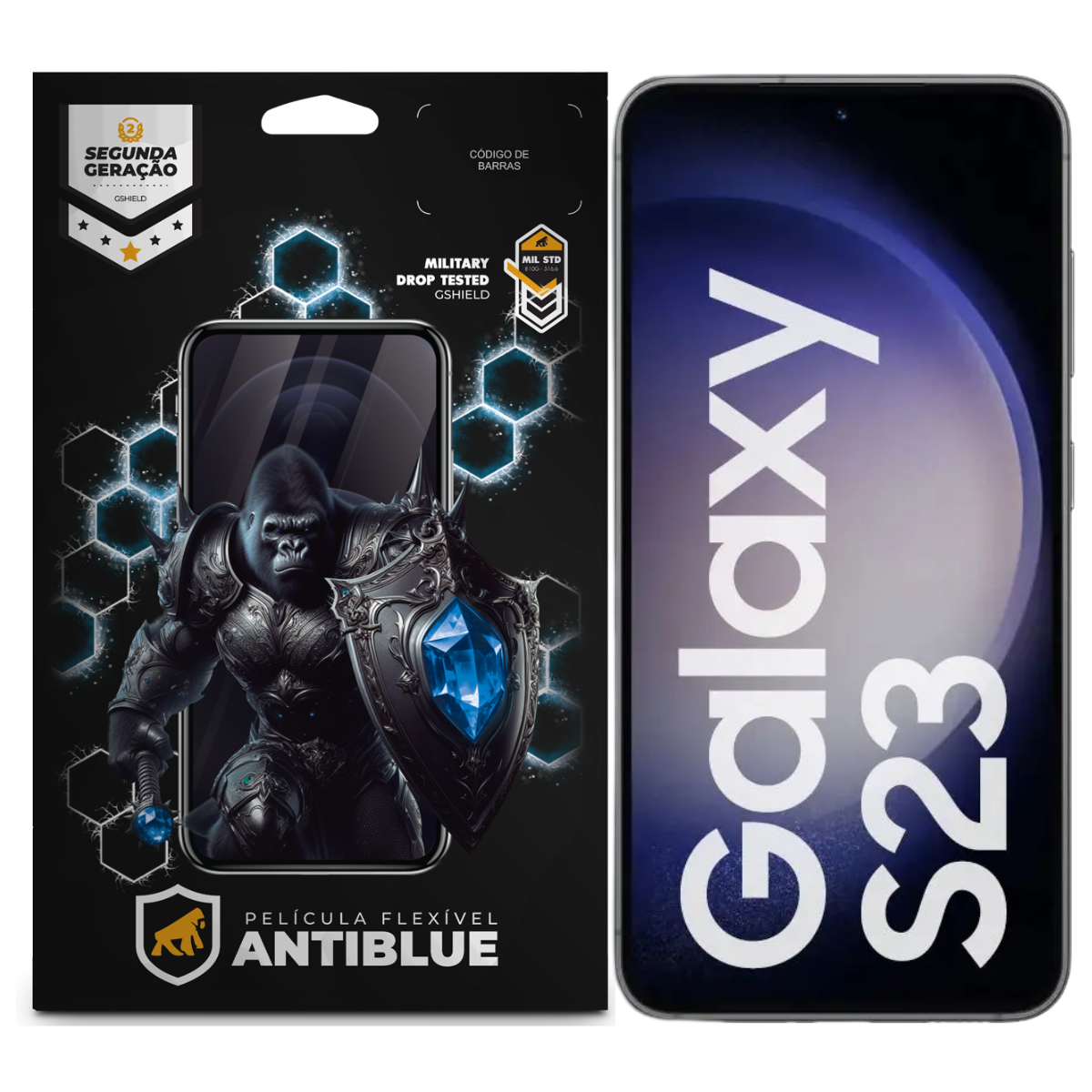 Película para Samsung Galaxy S23 - AntiBlue - Gshield