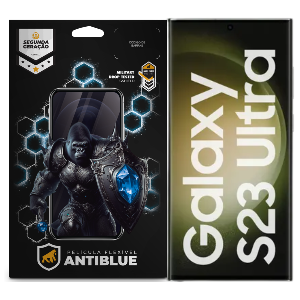 Película para Samsung Galaxy S23 Ultra - AntiBlue - Gshield