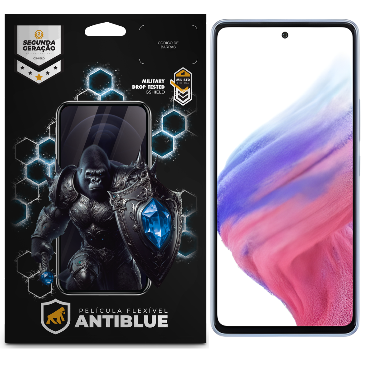 Película para Samsung Galaxy A53 5G - AntiBlue - Gshield