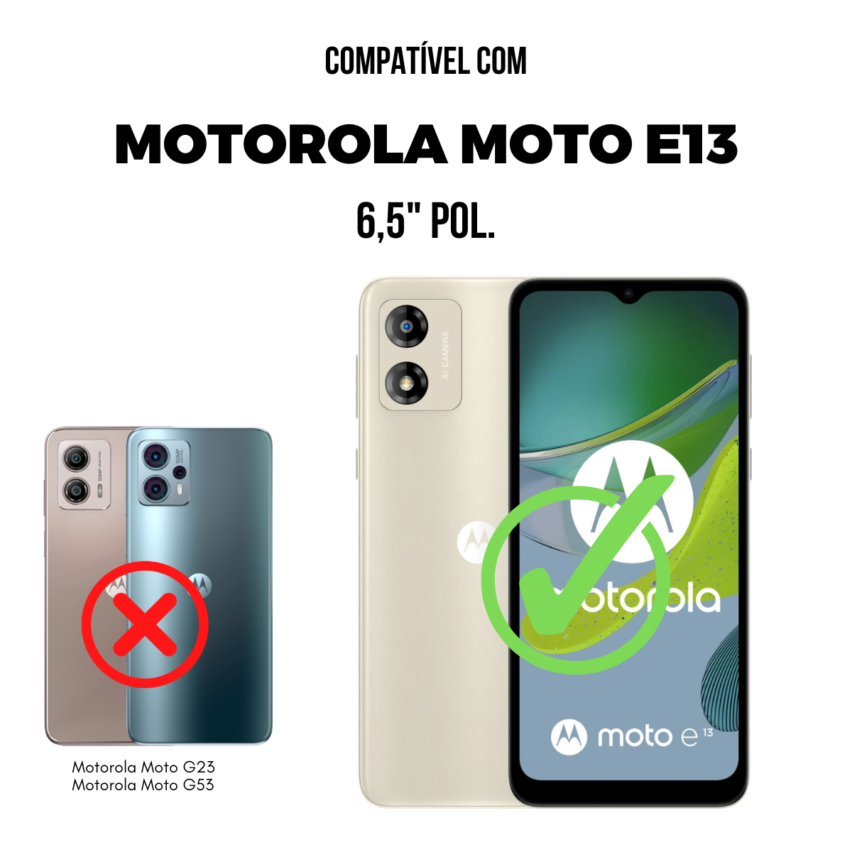 Película para Motorola Moto E13 - Traseira Hydrogel HD - Gshield - foto 2