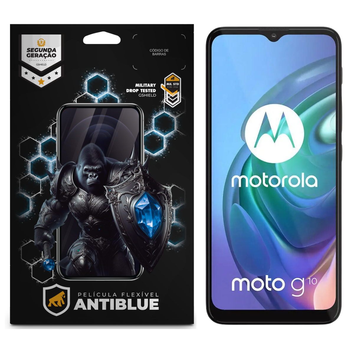 Película para Motorola Moto G10 - AntiBlue - Gshield