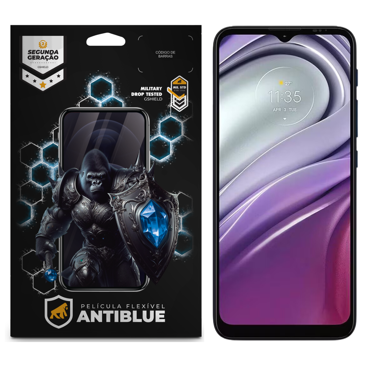Película para Motorola Moto G20 - AntiBlue - Gshield