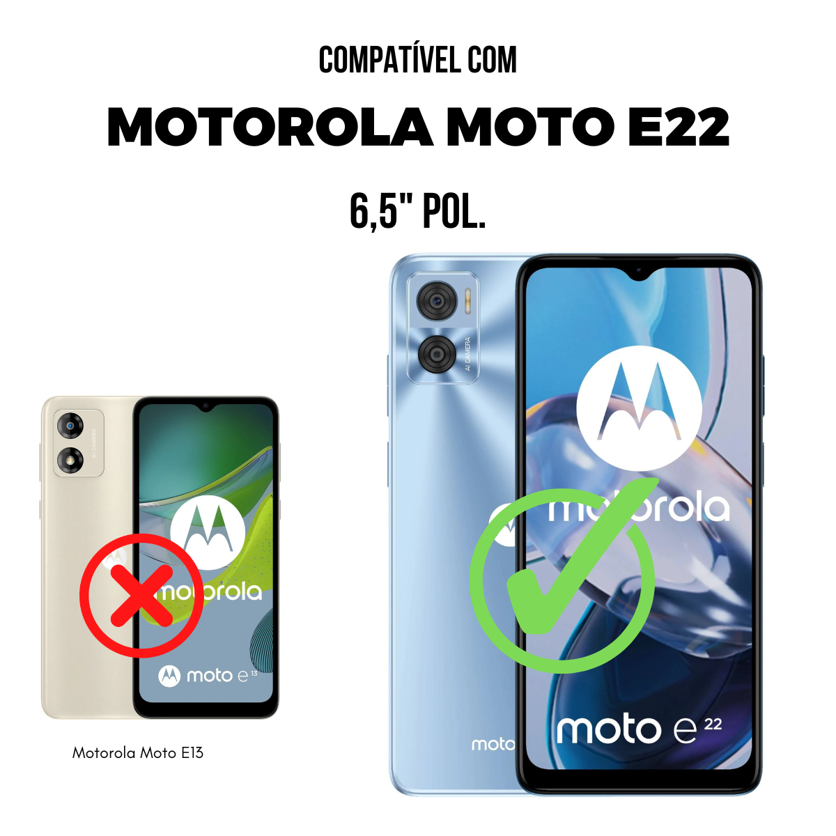 Película para Motorola Moto E22 - AntiBlue - Gshield - foto 2