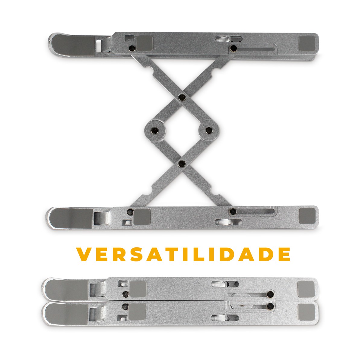 Suporte para Notebook Armor Slim + Adaptador de Rede RJ45 - Hub 5 em 1 Internet / HDMI para Tipo C - Gshield - foto 4