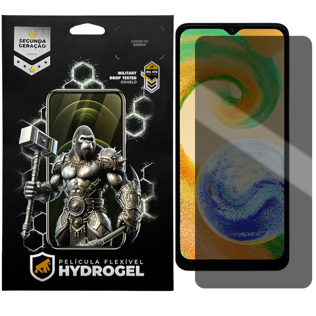 Película para Samsung Galaxy A04 - Privacidade Hydrogel - Gshield