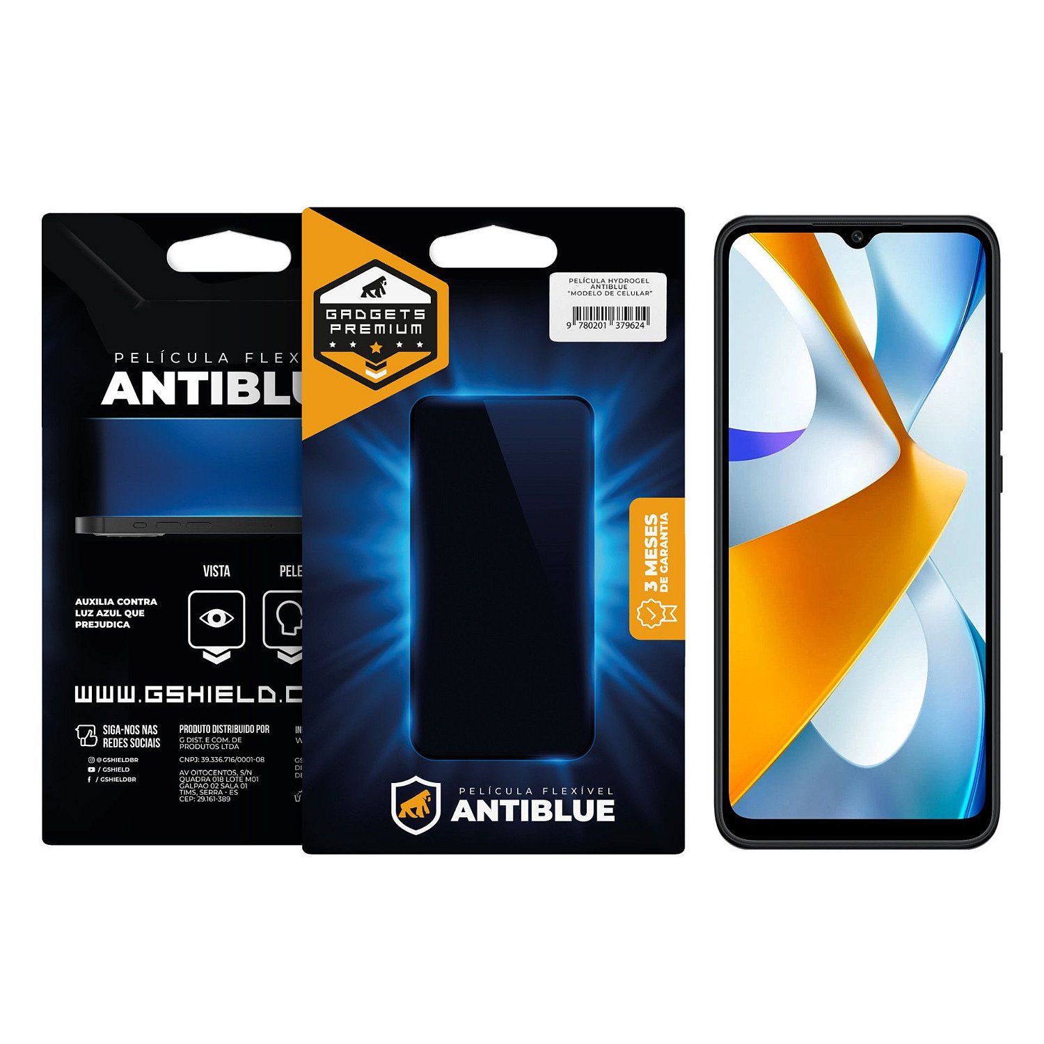 Película para Xiaomi Poco C40 - AntiBlue - Gshield