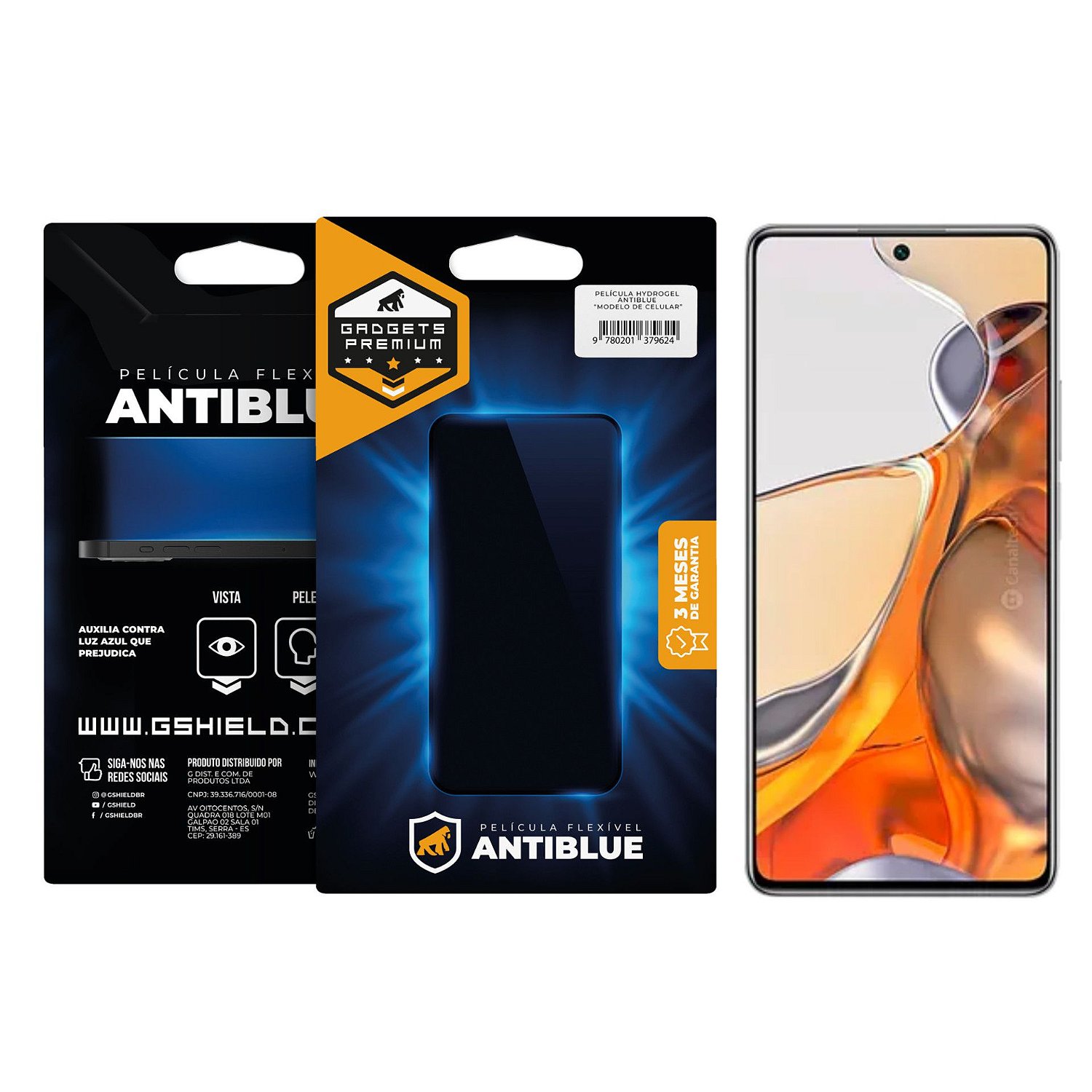 Película para Xiaomi 11T Pro - AntiBlue - Gshield