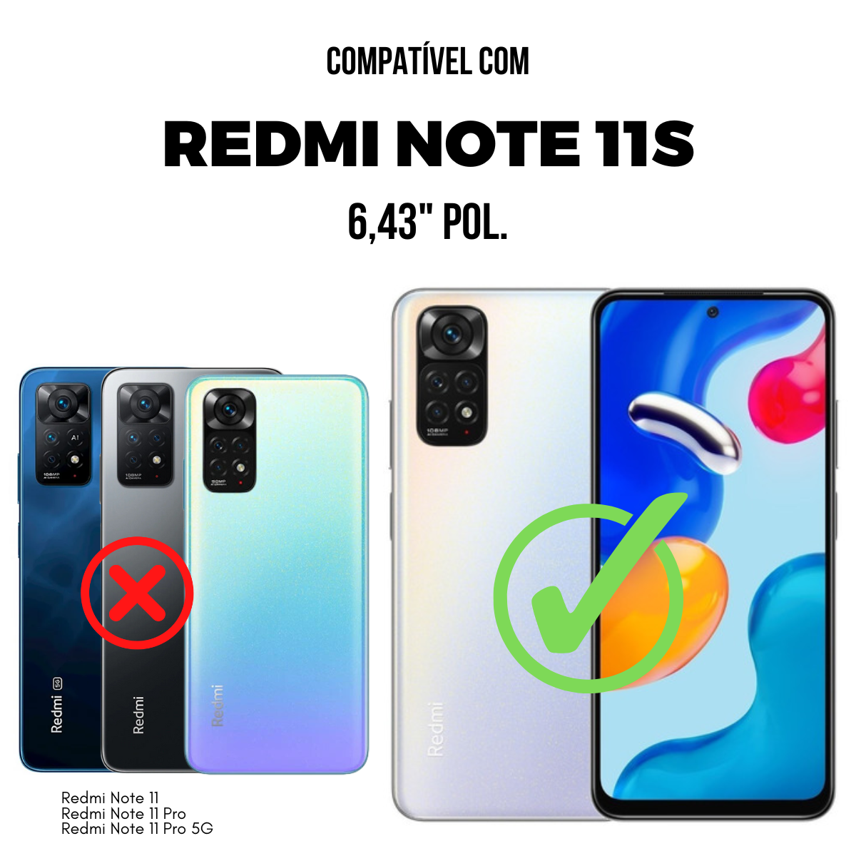 Película para Xiaomi Redmi Note 11S - AntiBlue - Gshield