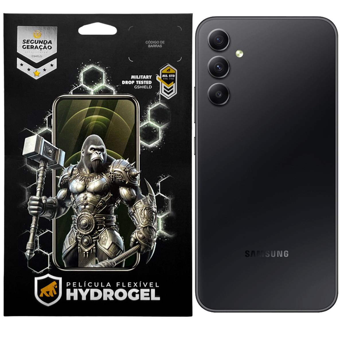 Película para Samsung Galaxy A34 5G - Traseira Hydrogel HD - Gshield